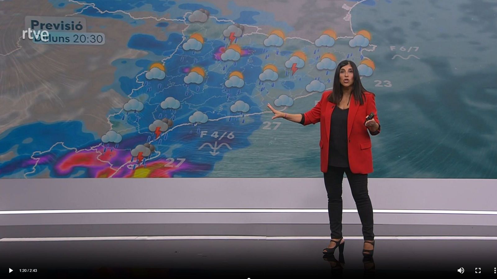 El Temps a Catalunya amb Sònia Papell (08/09/2025) | RTVE Catalunya - El temps | Veure