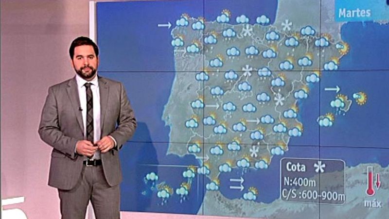 Avisos por viento en el litoral gallego y en el Cantábrico