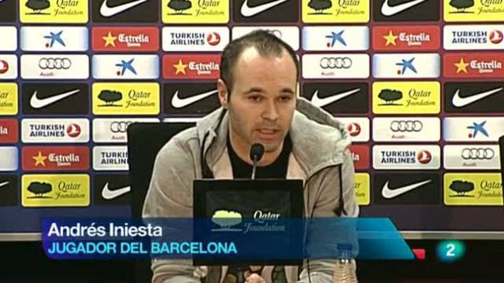 L'Informatiu - El Barça ja ha començat a preparar la tornada dels quarts a la Copa a Màlaga
