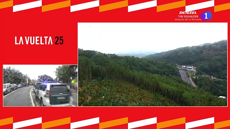 Las nuevas protestas propalestinas en La Vuelta obligan a terminar la etapa a 8km de meta