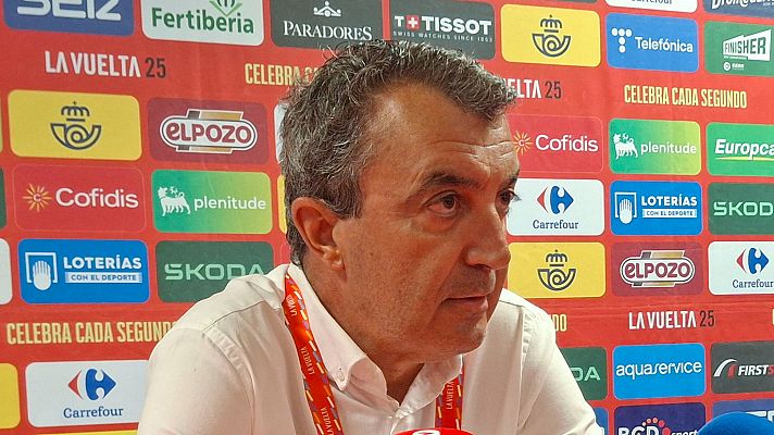 Vuelta ciclista a España - Javier Guillén, director de La Vuelta: "Nuestra intención es llegar hasta Madrid, estas acciones tienen que parar"