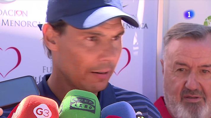 Los Deportes de La1 - Rafa Nadal: "La carrera de Alcaraz parece que va encaminada a que sea algo único"