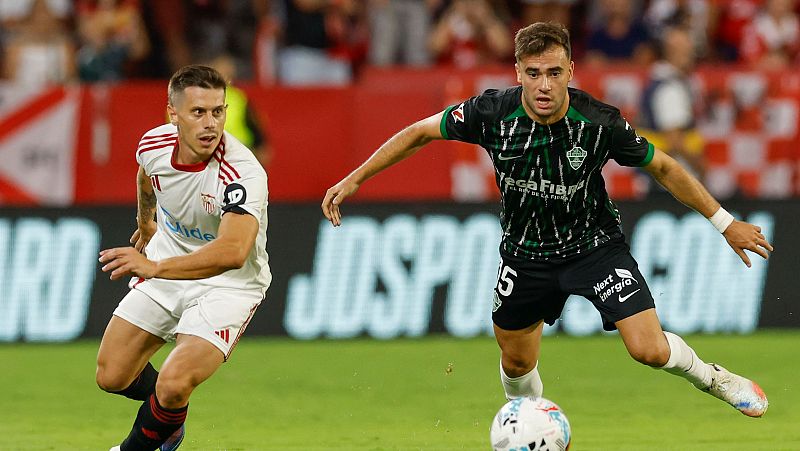 Sevilla - Elche: resumen partido de la 4ª jornada de Primera | Ver