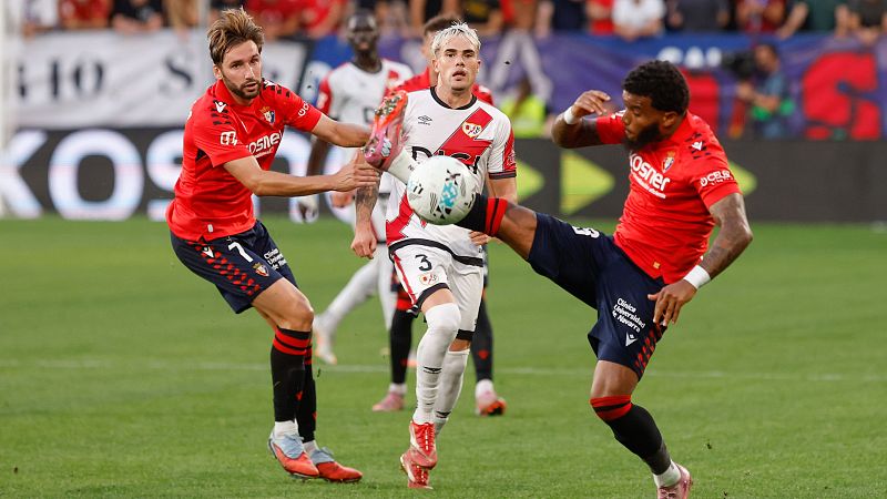 Osasuna - Rayo Vallecano: resumen partido de la 4ª jornada de Primera | Ver