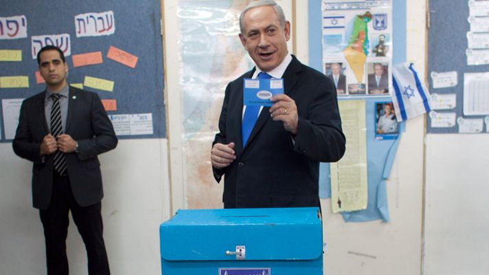 Telediario 1 - Elecciones en Israel