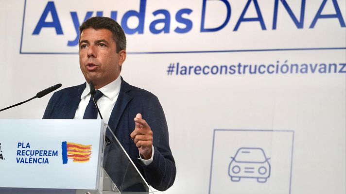 La hora de La 1 - Mazón anuncia la remodelación de su Gobierno y la salida de Gan Pampols