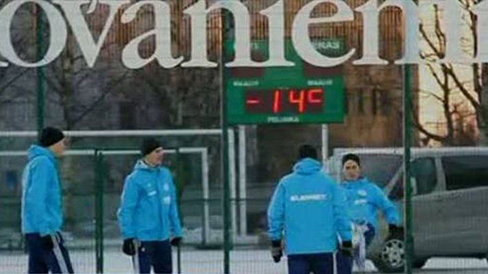  - Entrenamiento a 14 grados bajo cero