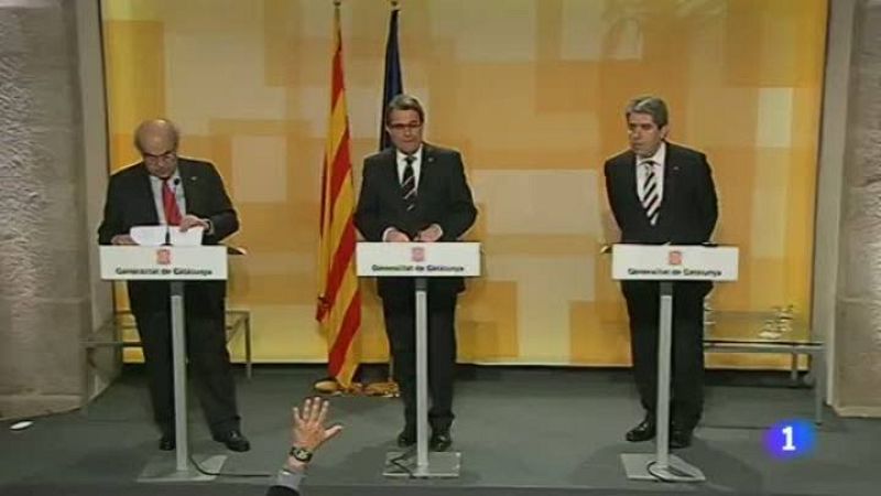 El Govern anuncia que Catalunya tanca el 2012 amb un dèficit del 2,3 %