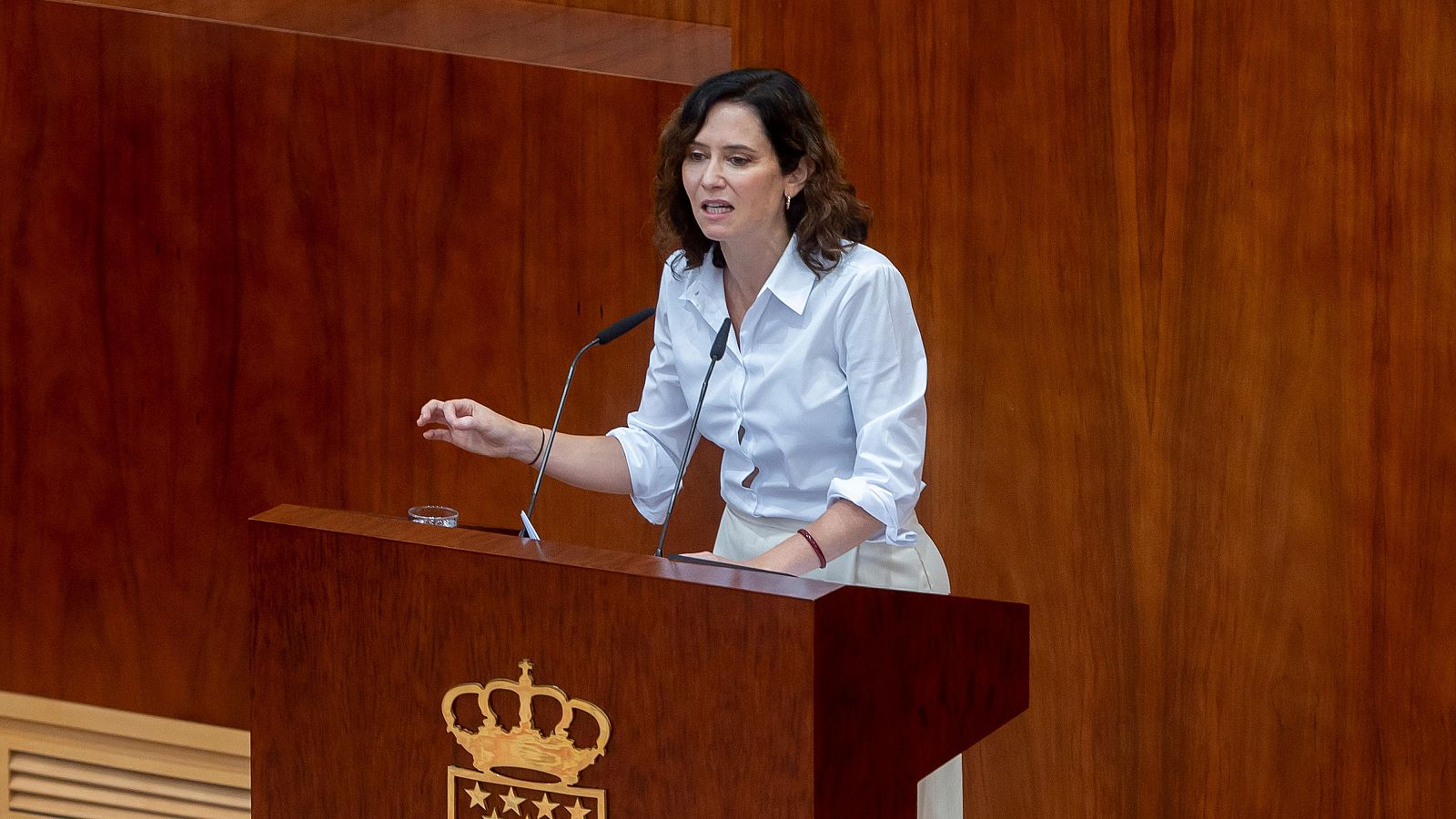 La causa de la pareja de Ayuso protagoniza la segunda sesión del debate del estado de la región | Ver