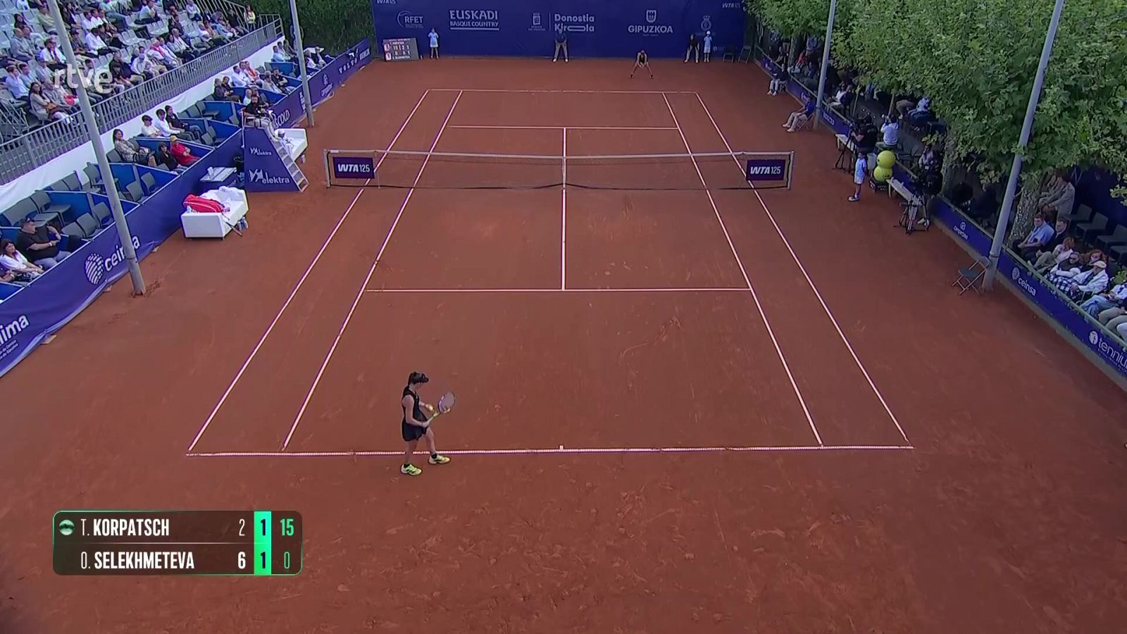 Tenis - WTA Internacional de San Sebastián. 2ª Semifinal: T. Korpatsch - O. Selekhmeteva - Tenis | Ver