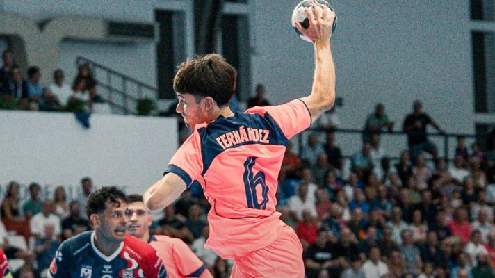 Balonmano - Un infalible Dani Fernández lidera al Barça en su primera victoria en la Asobal