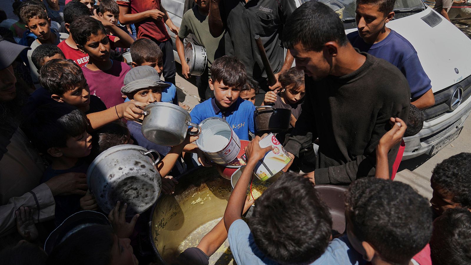 Unicef: 20% de niños de ciudad de Gaza con desnutrición aguda - Fin de semana 24h | Ver