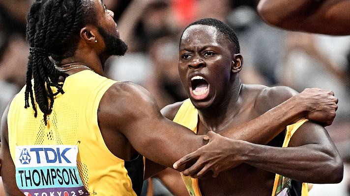 Atletismo - Oblique Seville gana la final de los 100 m del Mundial de Tokio 2025