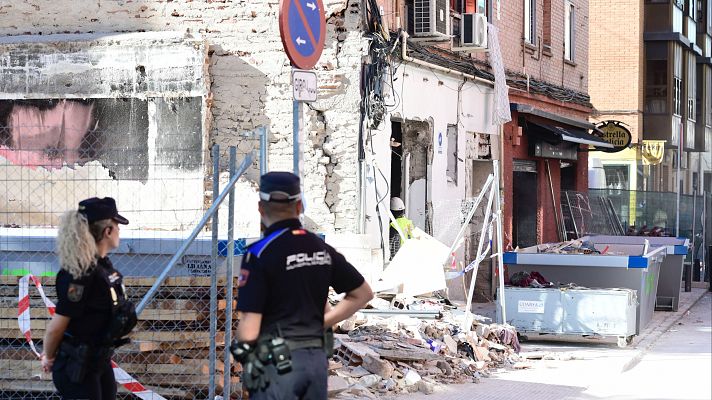 Telediario Fin de Semana - Los vecinos siguen conmocionados tras la explosión en Puente de Vallecas
