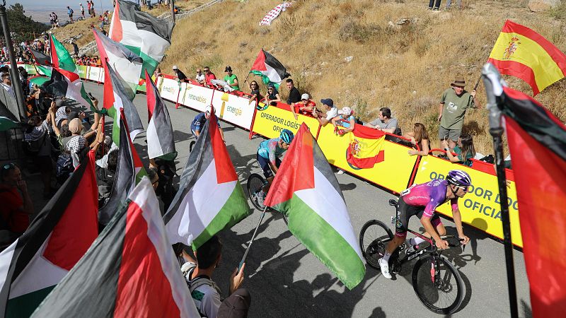 Una Vuelta a España marcada por las protestas propalestinas | Ver