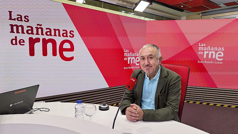 Pepe Álvarez (UGT) sobre el rechazo a la jornada laboral: "El Parlamento no se puede convertir en una cámara de pim-pam-pum"