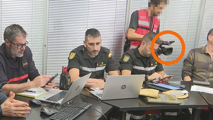 Informativo 24h - La Generalitat grabó imágenes del Cecopi el día de la dana