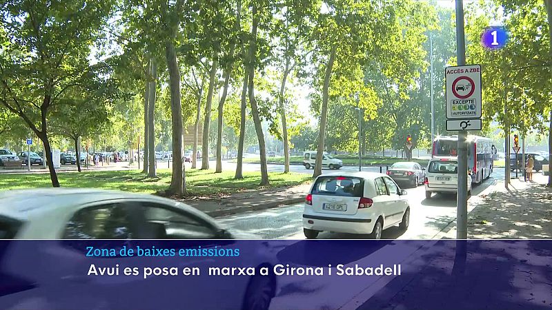 Es posa en marxa la Zona de Baixes Emissions a Girona i Sabadell