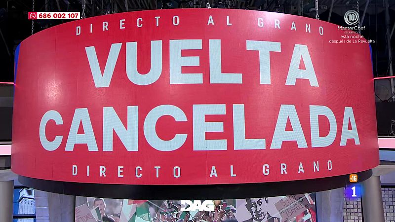 Los colaboradores de 'Directo al grano' opinan sobre las protestas de La Vuelta