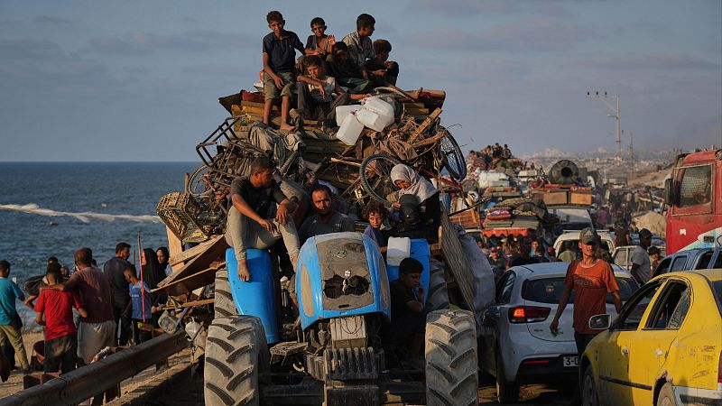 La odisea de huir de Gaza