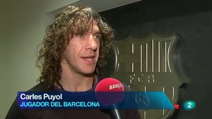 L'Informatiu - Carles Puyol, ha signat la renovació del seu contracte fins el 30 de juny de 2016