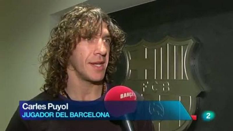 Carles Puyol, ha signat la renovació del seu contracte fins el 30 de juny de 2016.