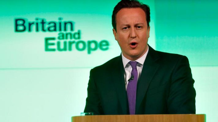 Telediario 1 - Cameron convocará referendum