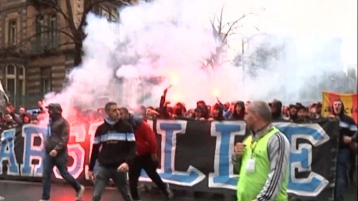 Los Deportes de La1 - Casi 1.900 policías para el dispositivo de seguridad del partido Real Madrid-Olympique