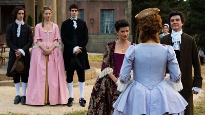 Adriana llega a Valle Salvaje y conoce a Julio Gálvez de Aguirre