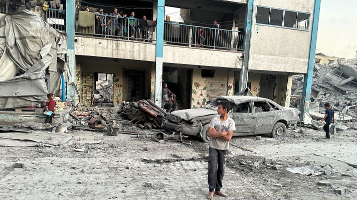 Telediario 2 - Una comisión independiente de la ONU concluye que Israel comete un genocidio en Gaza