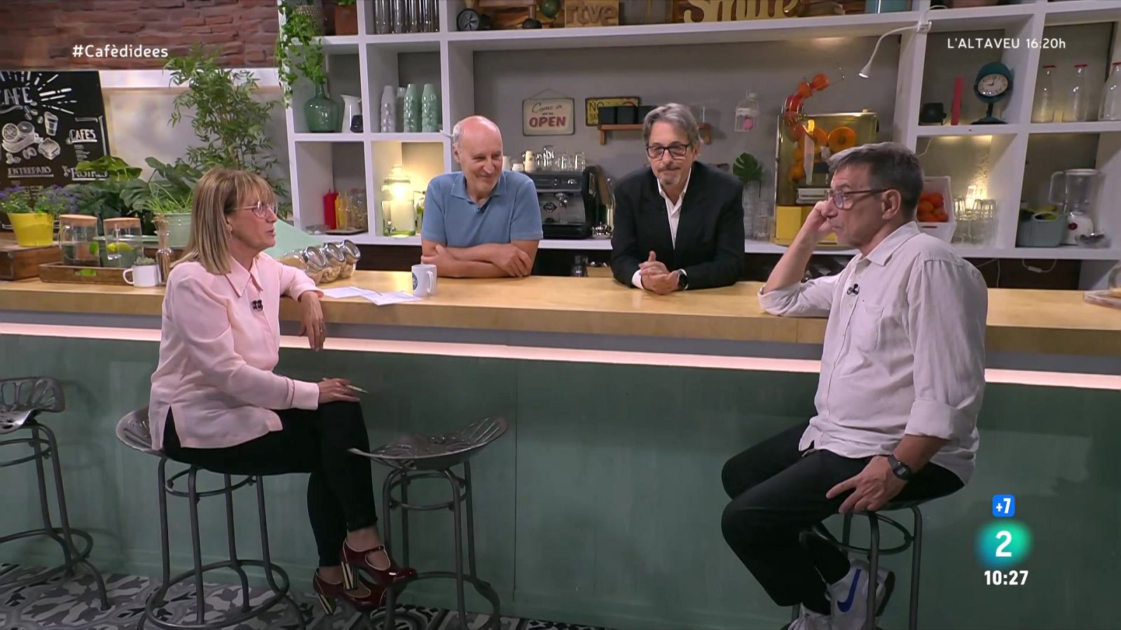 Paco Mir, Jordi Boixaderas i Ramon Madaula presenten l'obra 'Els bons'