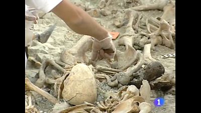 Ocho ferroviarios localizados en la fosa de Villamediana (Palencia) | Ver ahora