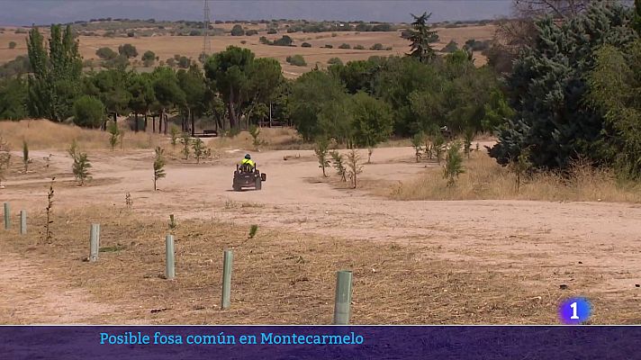 Informativo de Madrid - Buscan una fosa común cerca del cementerio de Montecarmelo (Madrid)