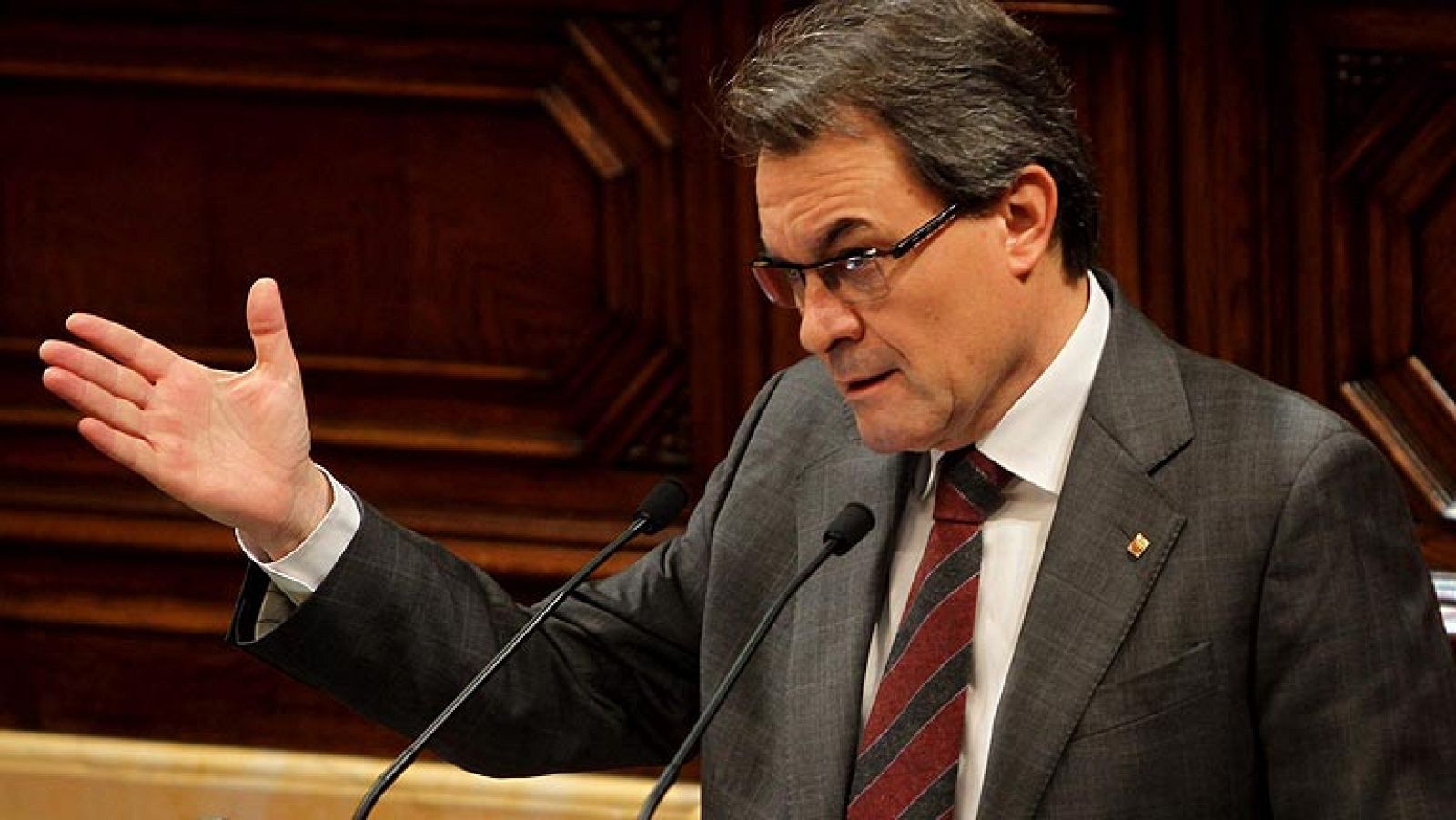 Mas reclama "consensos amplios" en torno al 'derecho a decidir' y la crisis - Informativo 24h | Ver