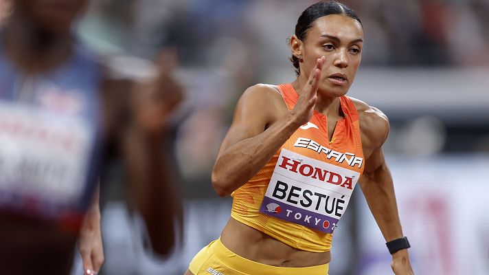 Atletismo - Jaël Bestué se clasifica para las semifinales de los 200 m del Mundial de Tokio
