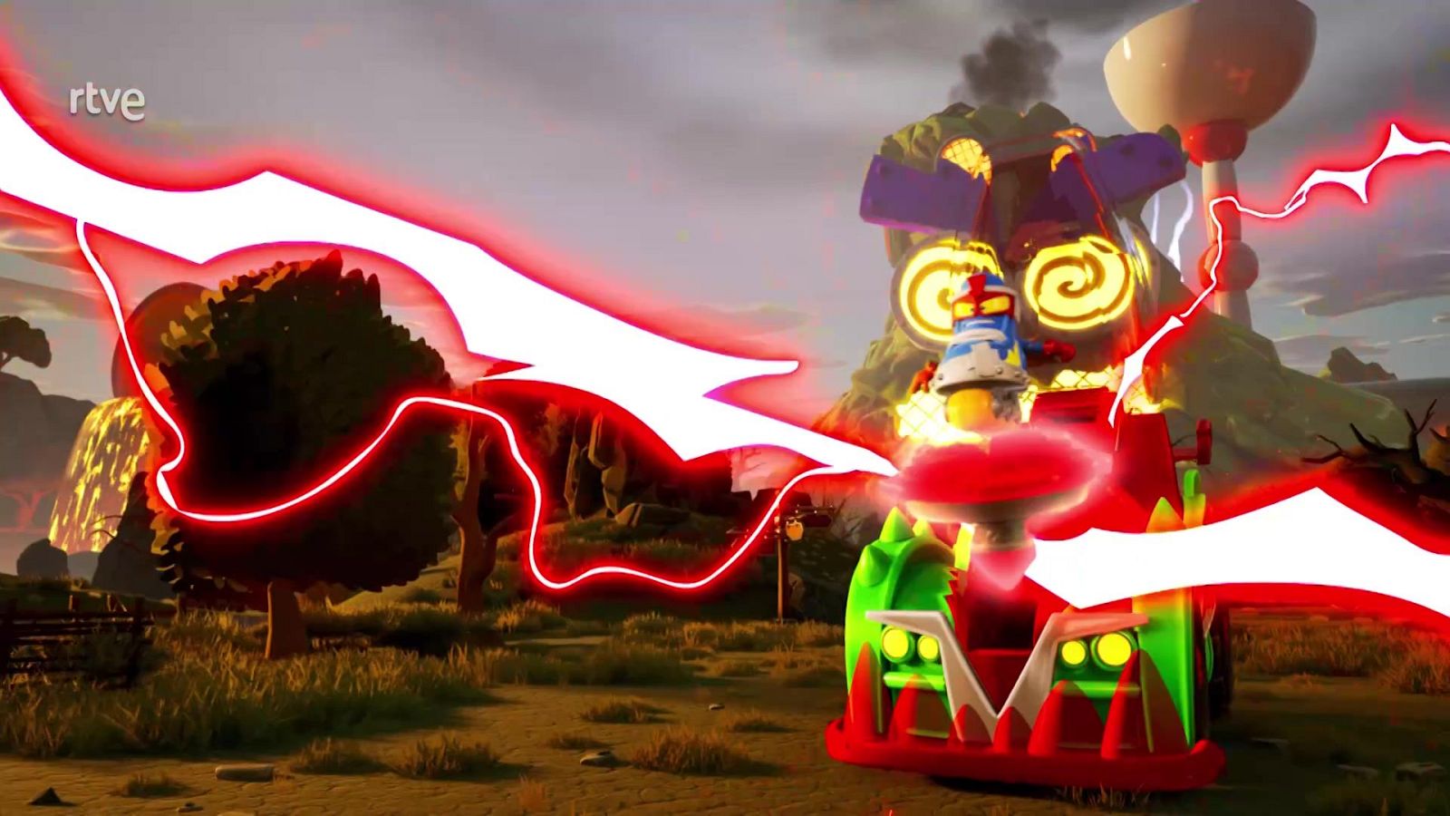 Combate rotante - Superthings | Ver