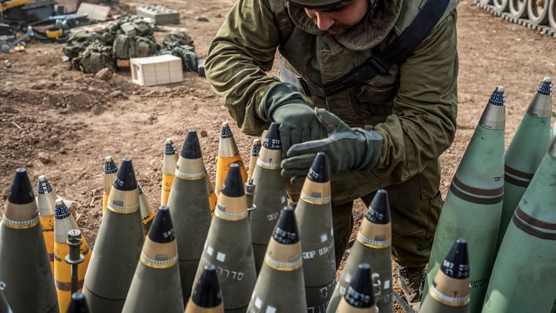 La "complejidad técnica" del decreto del embargo de armas a Israel