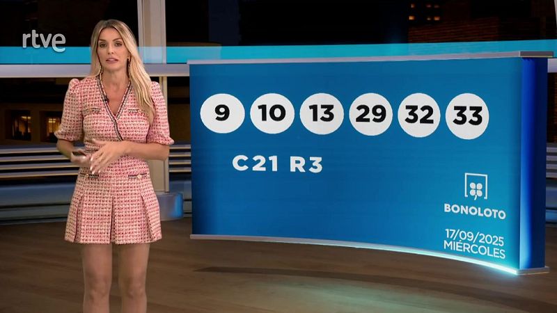 Sorteo de la Bonoloto: 17/09/25 - Loterías | Ver