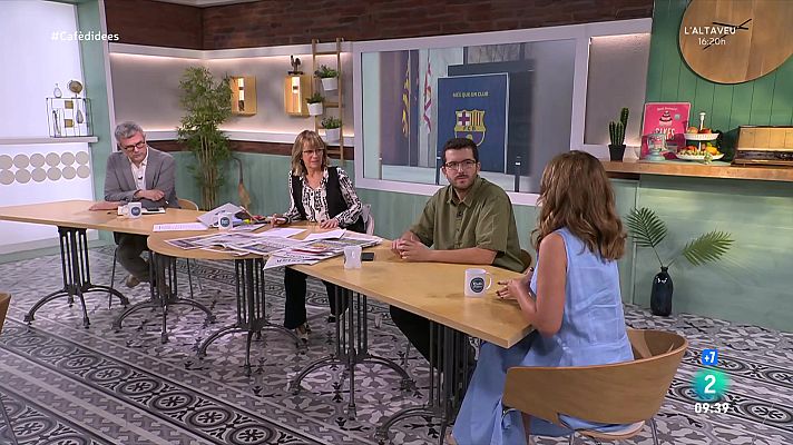 Cafè d'idees - Ana Redondo, Sergi López i Global Humanitaria