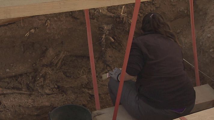 Modo Digital - Exhumación de fosas I a V en el Cementerio del Carmen (Valladolid)