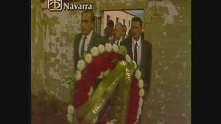 Fue noticia en el Archivo de RTVE - Doble homenaje a Fortunato Aguirre en Estella y Tajonar (Navarra)