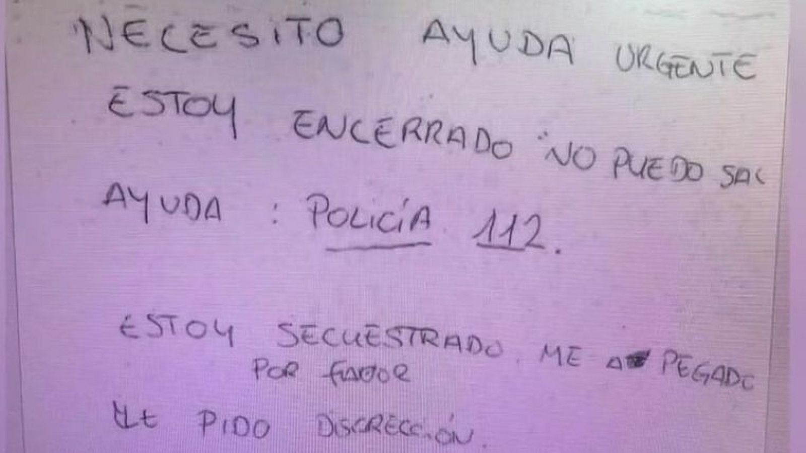 Es secuestrado y pide auxilio con mensajes en servilletas de papel - Mañaneros 360 | Ver