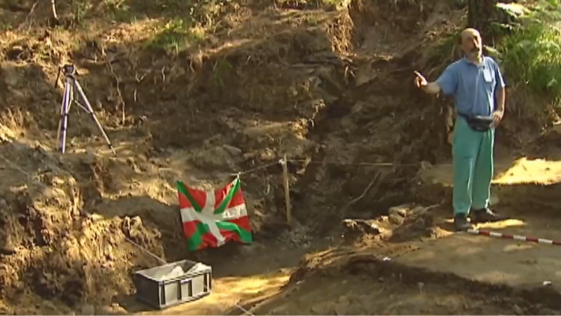 Exhumación de la fosa de Elgeta I (Monte Sagasti, Gipuzkoa) | Ver ahora