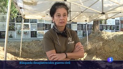 �ltima fase de exhumaci�n de la fosa de Amorebieta-Etxano (Bizkaia) | Ver ahora