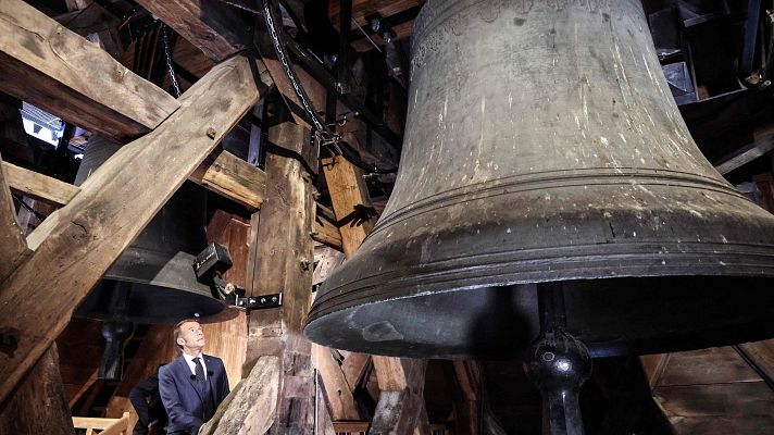 Telediario 1 - Notre Dame reabrirá el sábado al público sus dos torres góticas