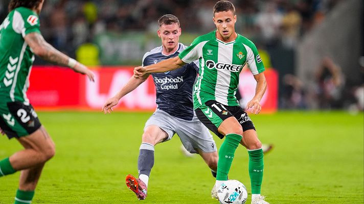 Resúmenes de LaLiga - Betis - Real Sociedad: resumen del partido de la 5ª jornada de Primera