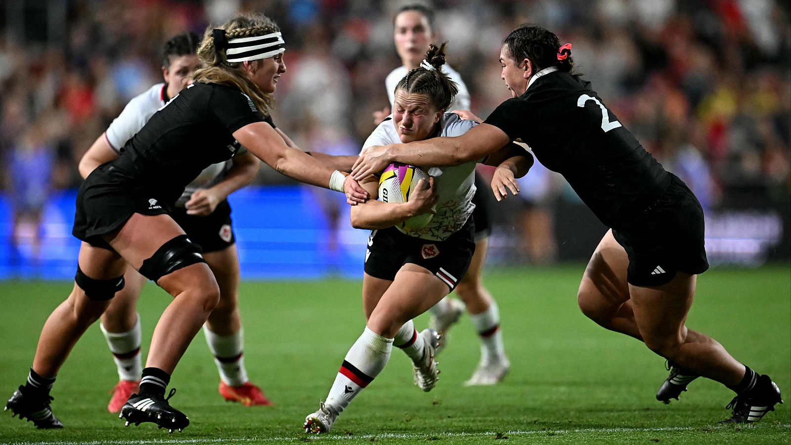 Mundial Rugby Femenino | Mejores momentos Canadá - Nueva Zelanda - Rugby | Ver