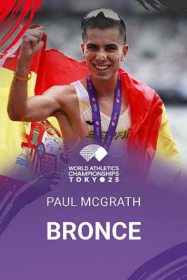 Atletismo - Paul McGrath consigue la medalla de bronce y redondea una jornada histórica para la marcha española