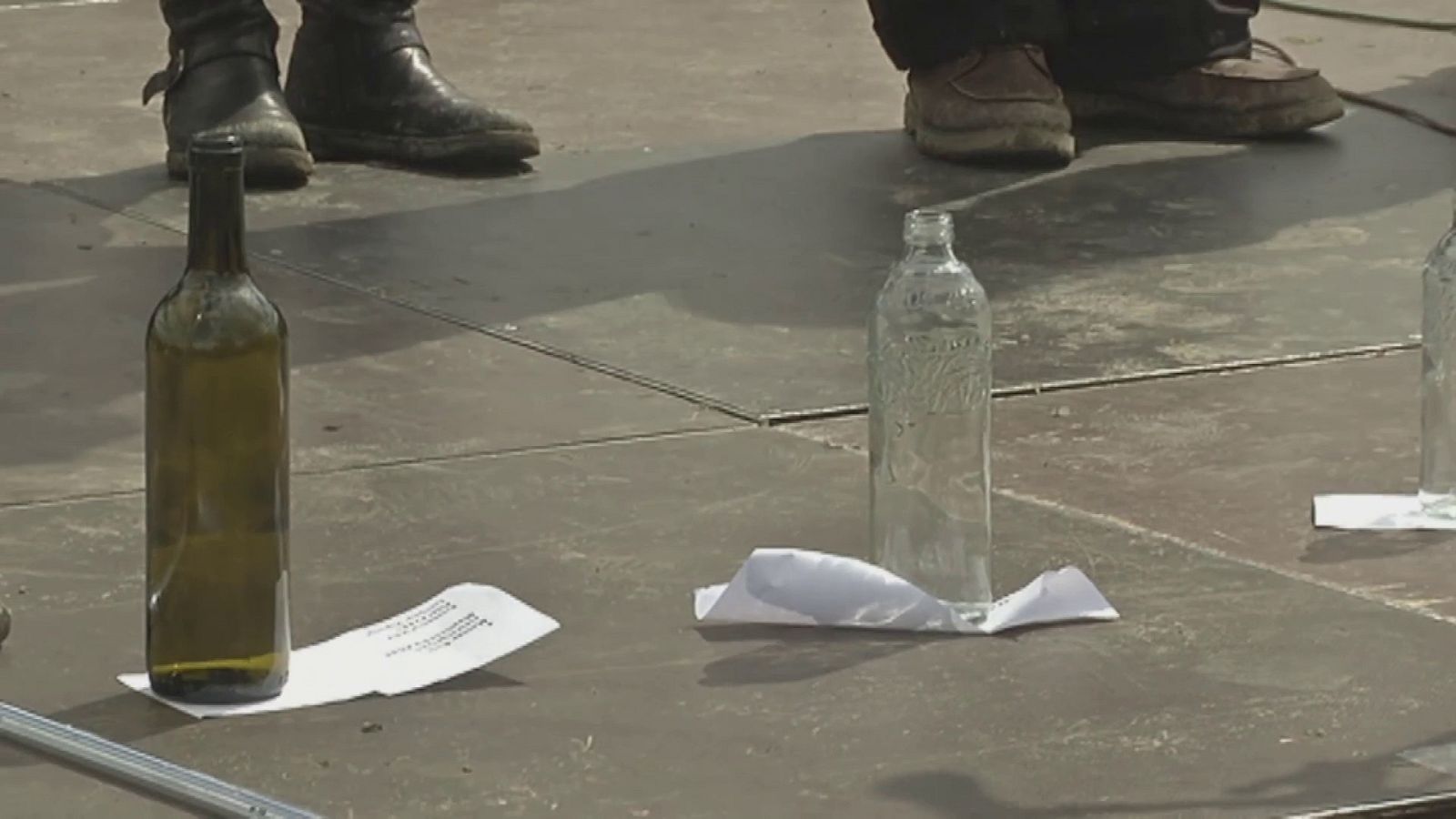 Homenaje a fusilados en la Vuelta del Castillo (Pamplona, Navarra) | Ver ahora