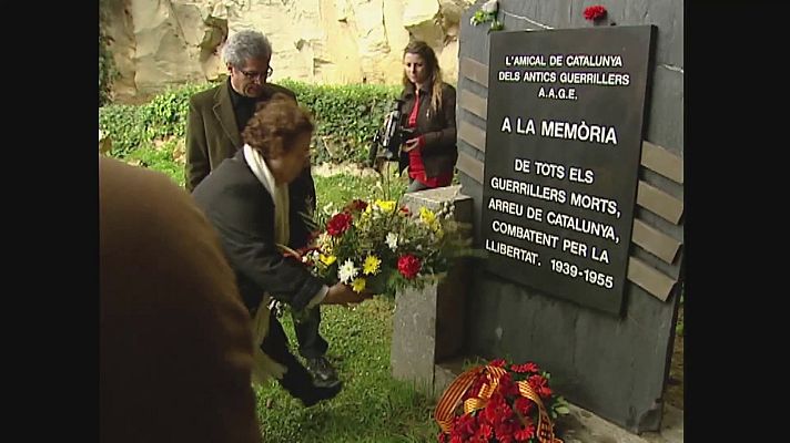 Modo Digital - Acto de homenaje a cuatro dirigentes del PSUC en Montjuïc (Barcelona)